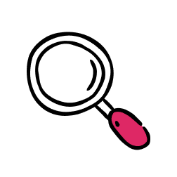 Illustration: magnifying glass