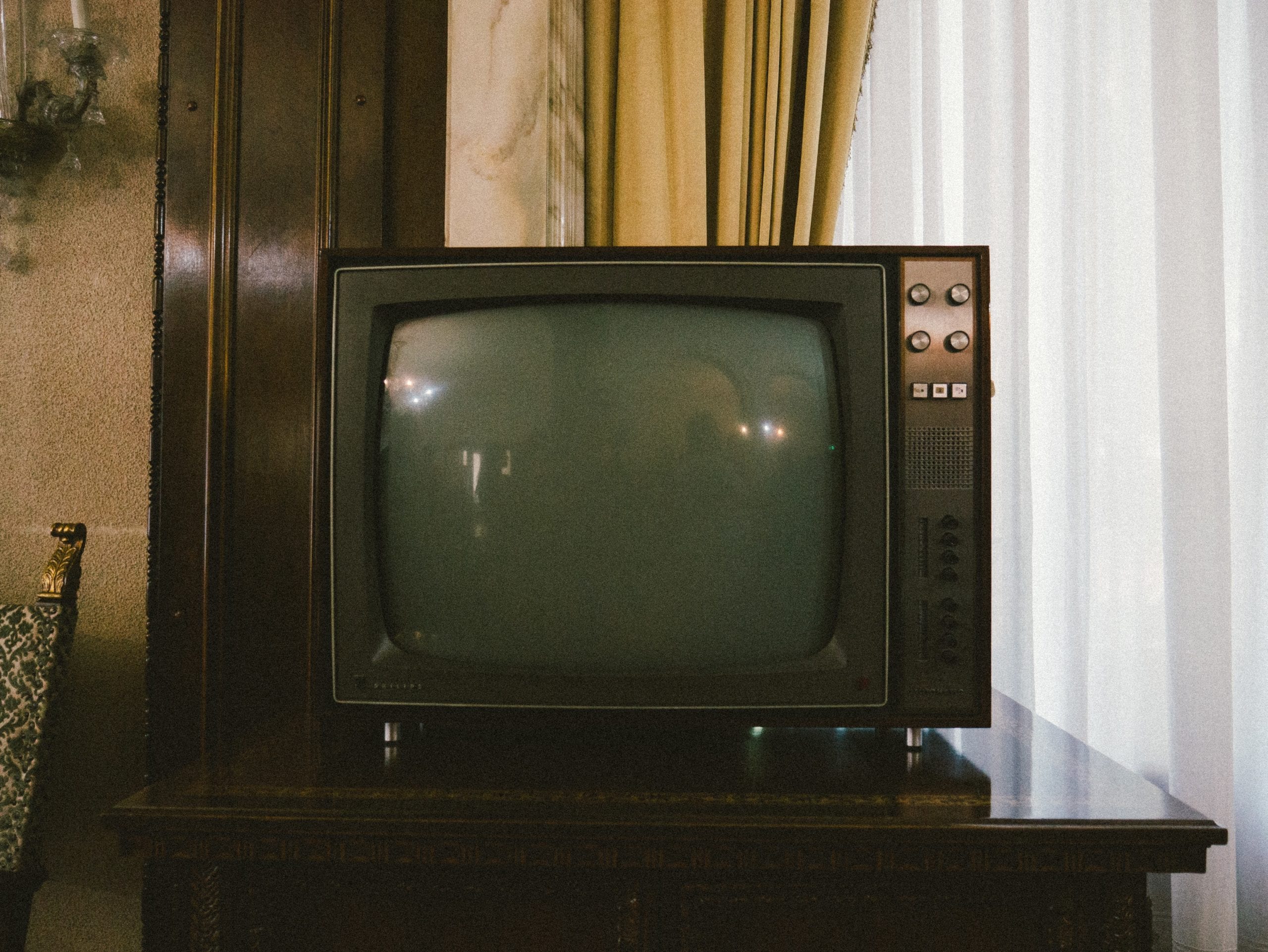 A CRT TV