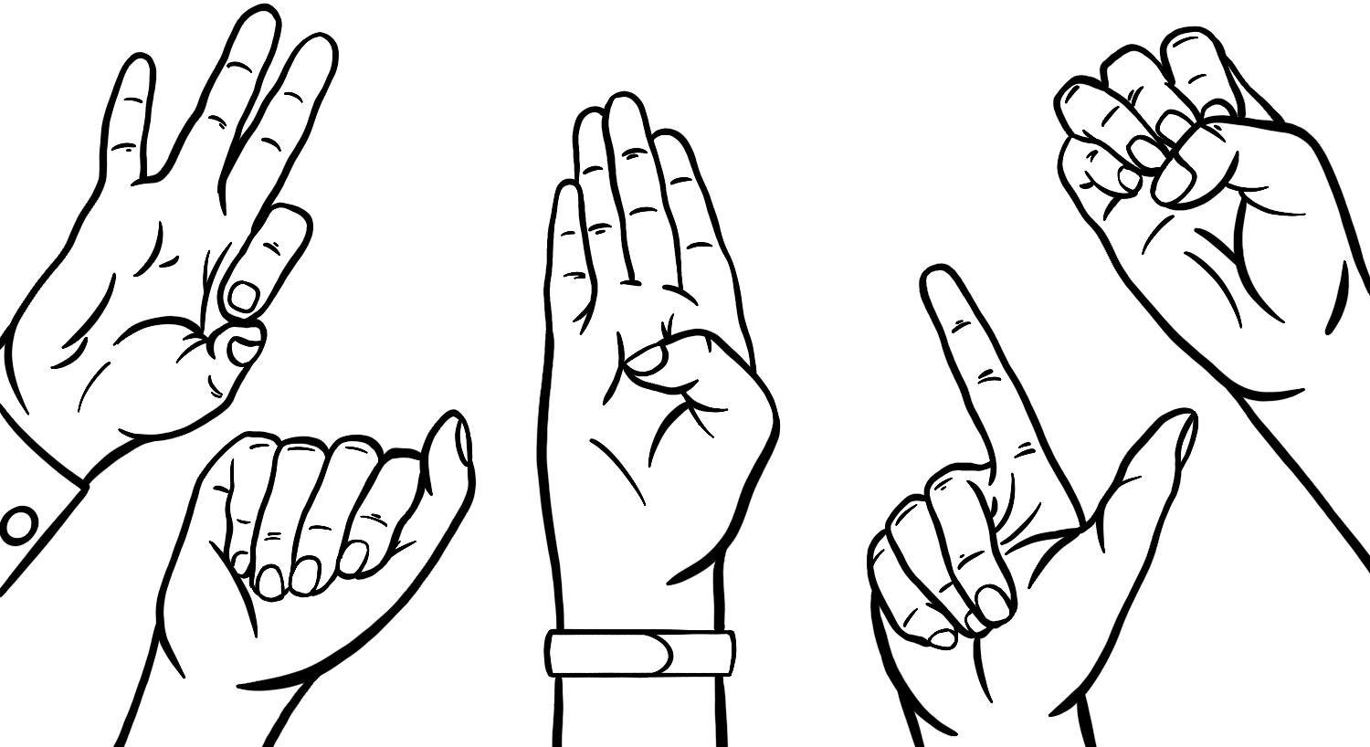 what does clapping hands mean in sign language