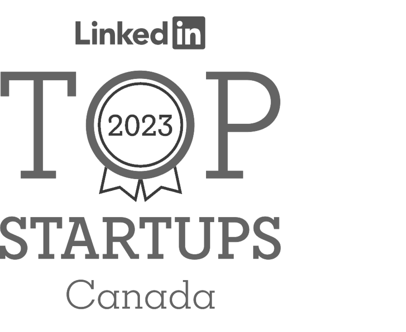 Linkedin Top 2023 Startups Canada logo