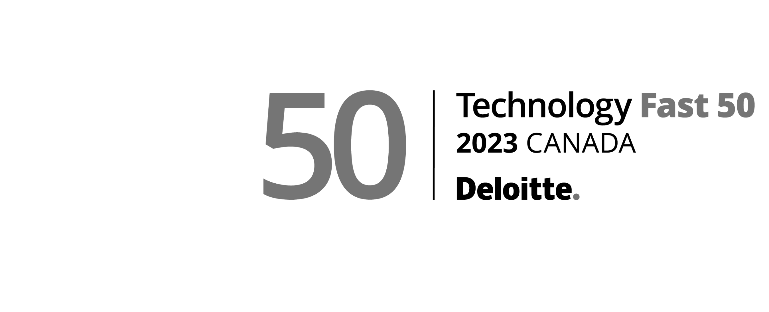 Deloitte Technology Fast 50 2023 Canada logo