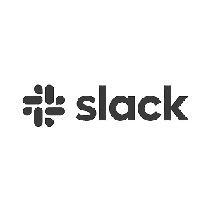 slack-logo-round Slack logo in grey