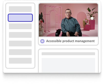 Build accessibility capability