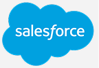 Salesforce logo – testimonials section – mobile Salesforce logo